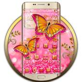 Pink Glitter Butterfly Theme 1.1.3