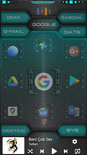 Reactor Total Launcher Theme 8 تصوير الشاشة
