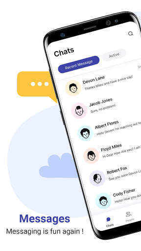 Messages screenshot 1