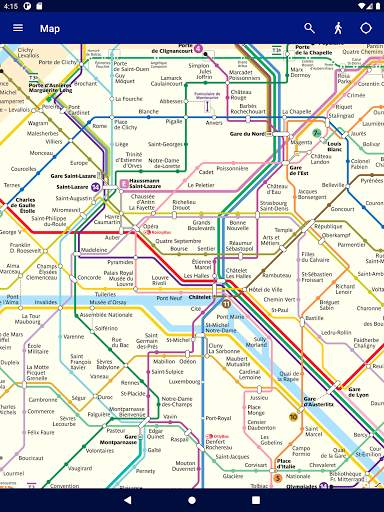 Paris Metro – official metro map and train times screenshot 13