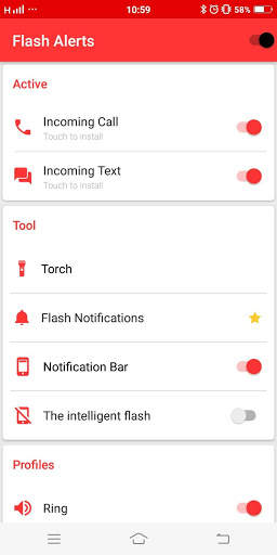 Flash Alerts on Call and SMS screenshot 2