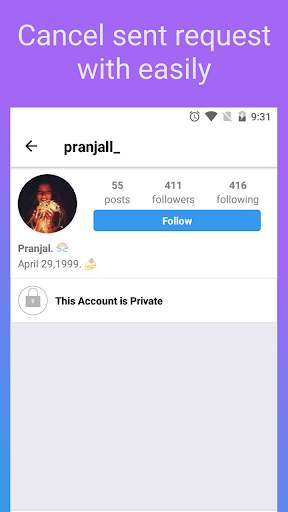 Cancel Requests Followers Unfollower for Instagram screenshot 5
