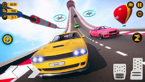 Extreme Track Car Stunts: Impossible Ramp Racing screenshot 1