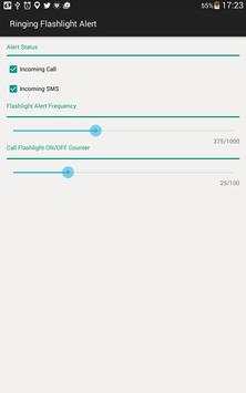 Ringing Flashlight Alert screenshot 2