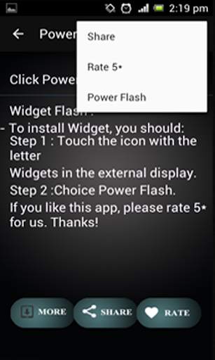Power Button FlashLight screenshot 5