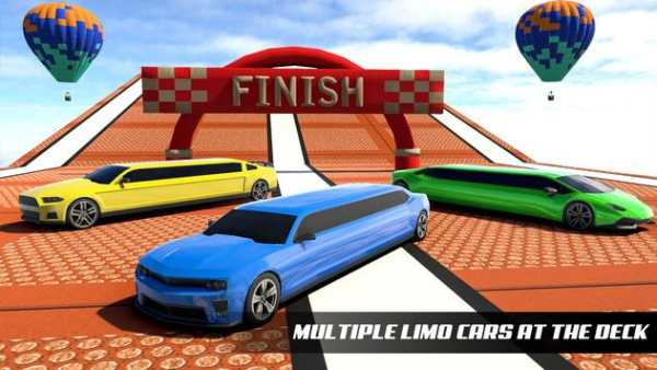 City Limo Car Stunts Racing: Impossible Car Stunt screenshot 5