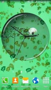 Transparent Simple Clock 1 تصوير الشاشة