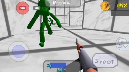 Stickman penembak dengan zombie screenshot 4