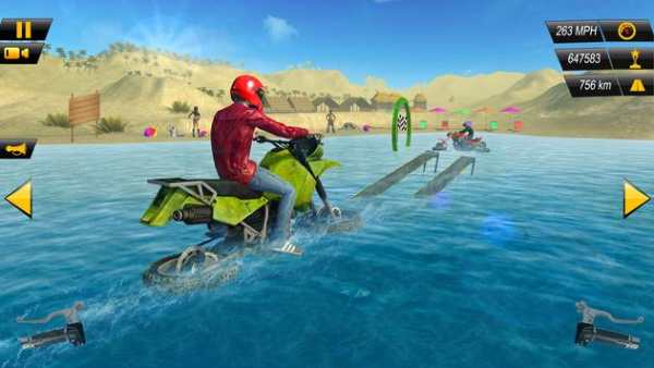 Beach Water Surfer Motorcycle Racing screenshot 8