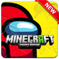 New Among Us Minecraft PE 2021 logo