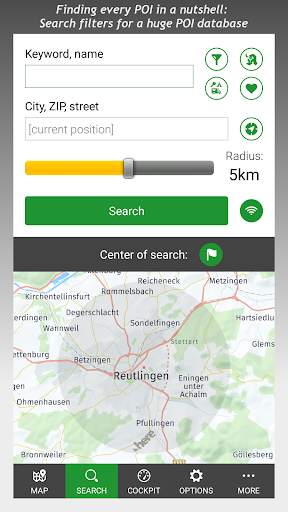 POIbase speed camera warner screenshot 3
