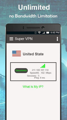 Impulse VPN – free VPN limitless proxy screenshot 5