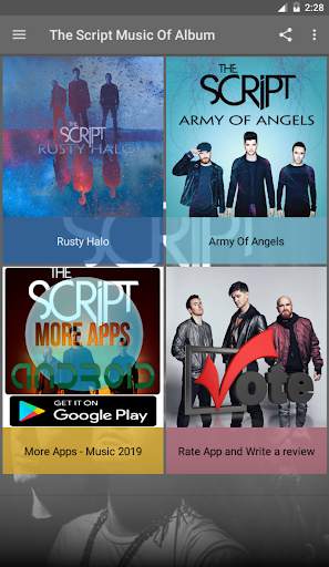 The Script Music Of Album screenshot 4