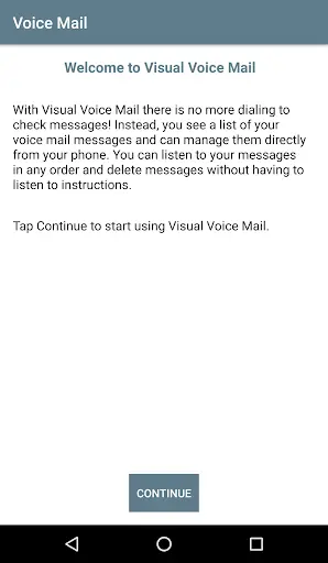 Verizon Visual Voicemail screenshot 1