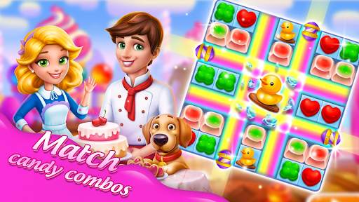 Sweet Candy World-Match 3 Game screenshot 1
