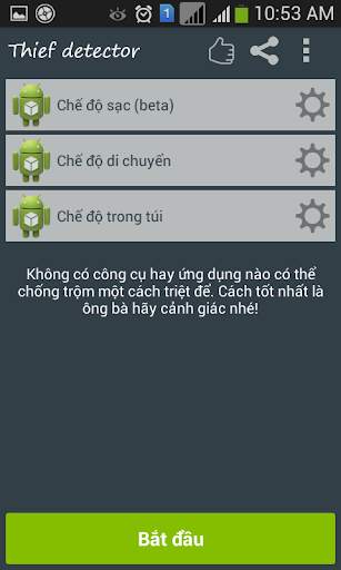 Chống trộm điện thoại screenshot 1