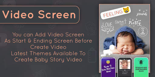 Baby Story Photo Video Maker скриншот 5