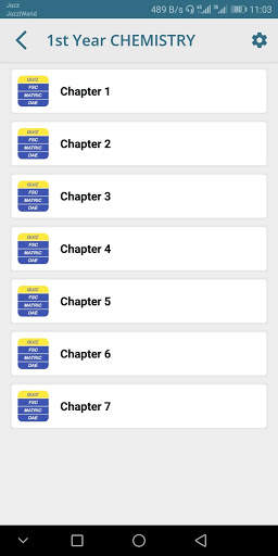 Quiz Fsc Matric DAE screenshot 2
