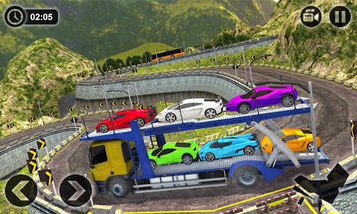 Car Transporter Cargo Truck Driving Game 2020 screenshot 2