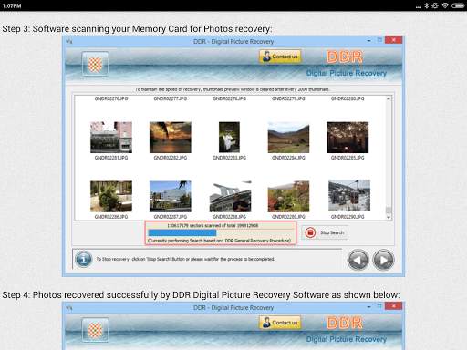 Photos Recovery Software Help screenshot 11