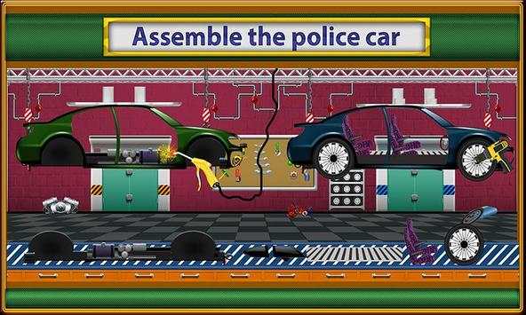 Police Car Factory screenshot 2