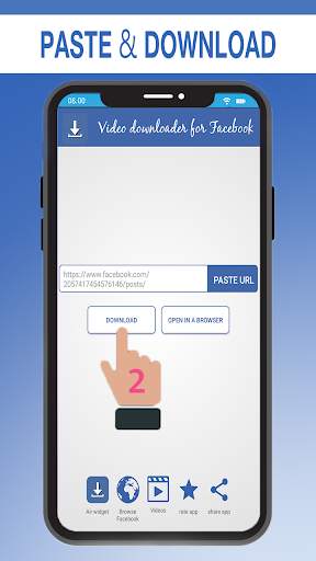 Video downloader for Facebook screenshot 2
