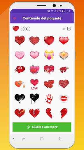 WeLove : stickers WASticker screenshot 5