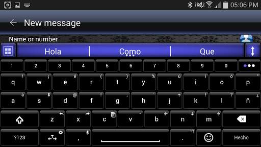 THEME AI TYPE BLACK STORM screenshot 3