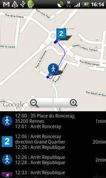 Go2 Rennes (bus, vélo, métro) screenshot 8