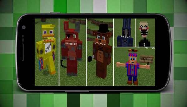 Map of FnAF PETs Mod for Minecraft MCPE screenshot 4