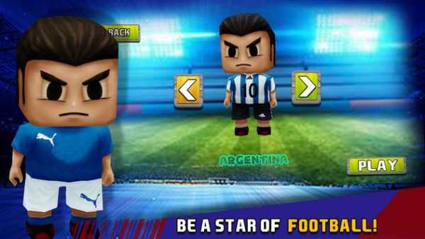 Blocky World Cup 2018: Mini Football Game screenshot 2