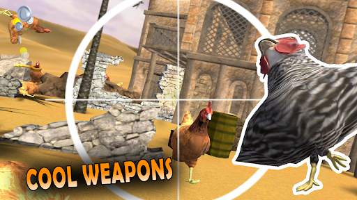 Cluck Shot: Chicken Gun Game screenshot 3