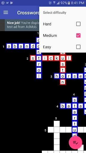 Crosswords screenshot 4
