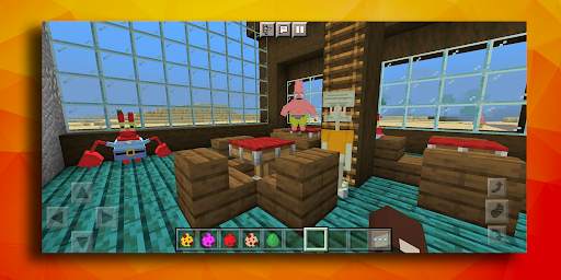 Mod Spingebob Minecraft screenshot 2