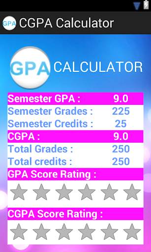 CGPA calculator screenshot 4