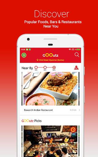 GoOutz - (Let's go out in Yangon Myanmar) скриншот 1