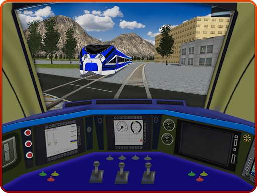 Impossible Bullet Train Drive : Subway On Rails 3D screenshot 8