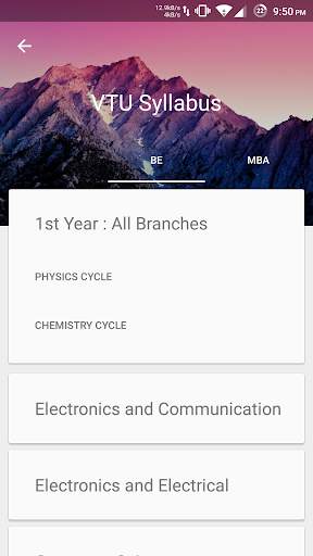 VTU Syllabus screenshot 2