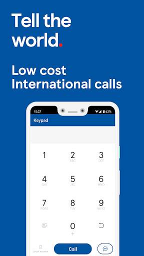 Tesco International Calling: Cheap calls, Free SMS screenshot 1