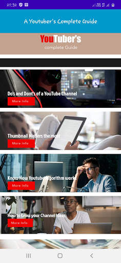 Youtuber's Guide (New) screenshot 1