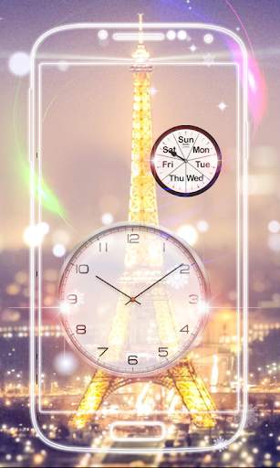 Paris Clock Live Wallpaper HD screenshot 5