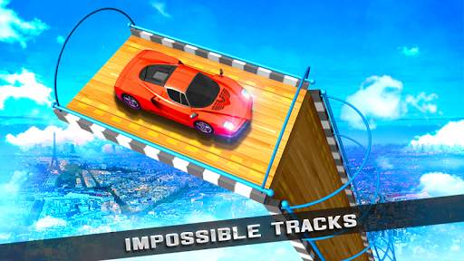Car Driving - Impossible Racing Stunts & Tracks screenshot 1