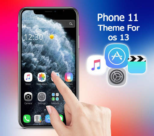 NEW Theme for Phone 11 pro OS 13 Launcher screenshot 1