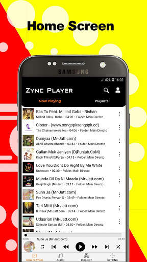 Zync Player - Best mp3 music Player screenshot 6