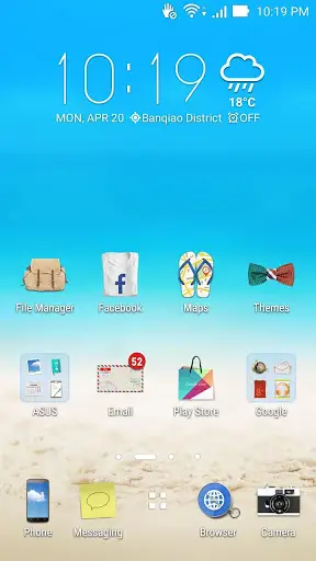 Travel ASUS ZenUI Theme screenshot 2