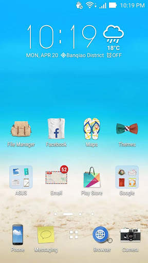 Travel ASUS ZenUI Theme screenshot 2