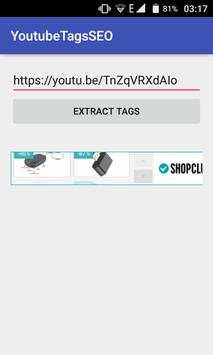 Youtube Tags SEO screenshot 1