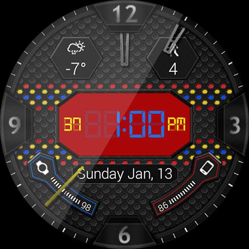 LED Hex HD Watch Face screenshot 16