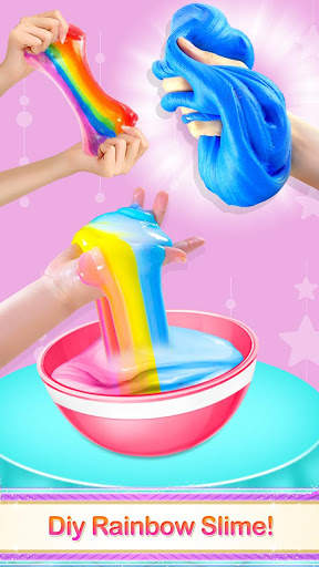 Diy Slime Maker Makeup Fluffy Slime Simulator Game screenshot 5