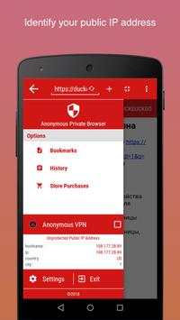 Anonymous Private VPN Browser screenshot 6
